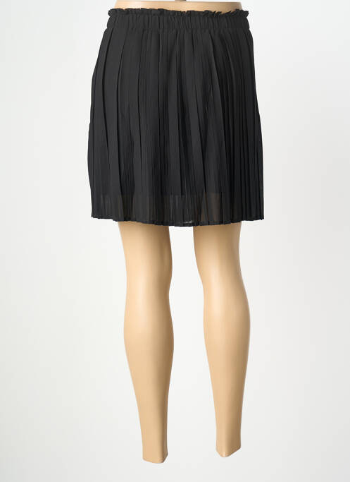 Jupe courte coupe droite noir VINTAGE DRESSING femme