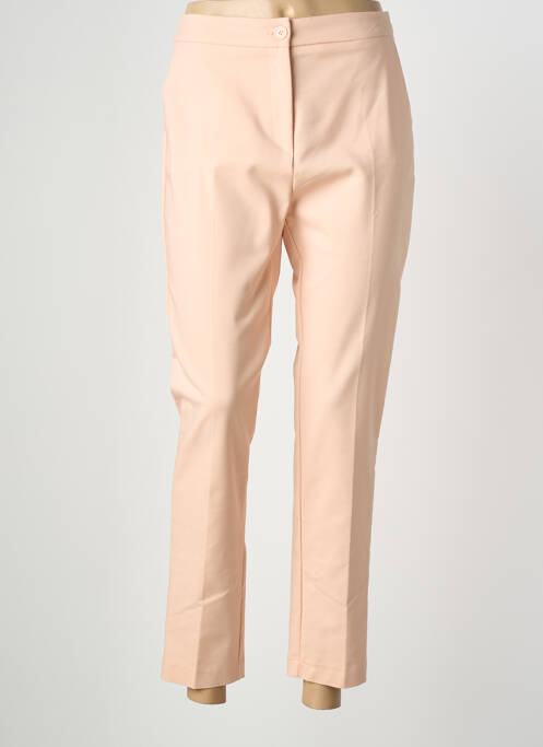 Pantalon 7/8 stretch taille normale rose HIPPOCAMPE femme