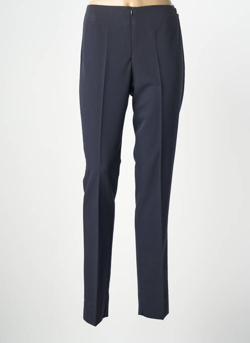 Pantalon droit stretch taille normale bleu PAS DE QUOI... femme