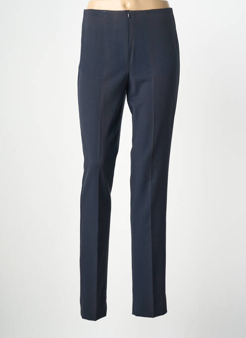 Pantalon slim tissage popeline taille normale bleu PAS DE QUOI... femme