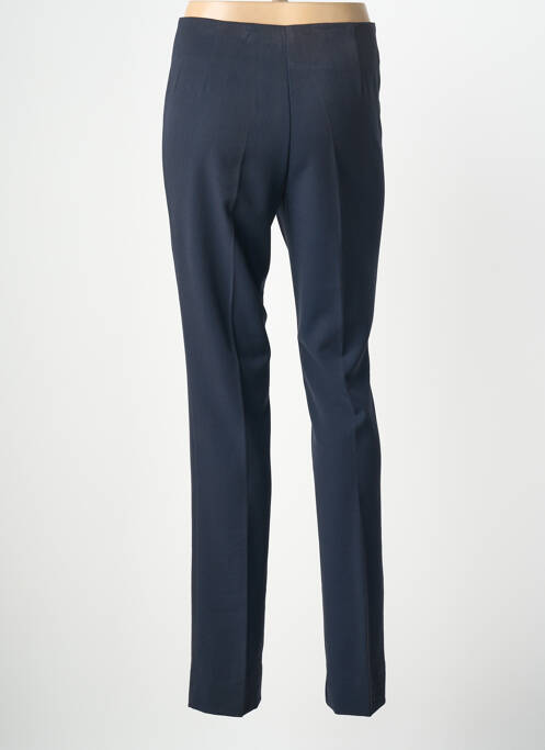 Pantalon slim tissage popeline taille normale bleu PAS DE QUOI... femme