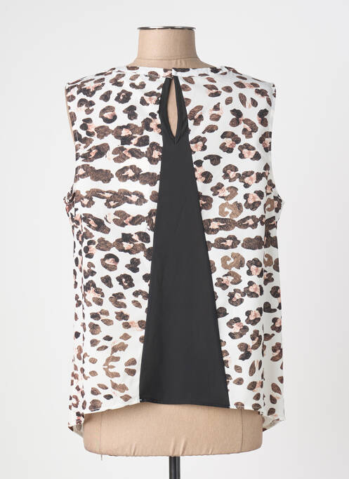 Top sans manche sans manche blanc MY COLLECTION femme