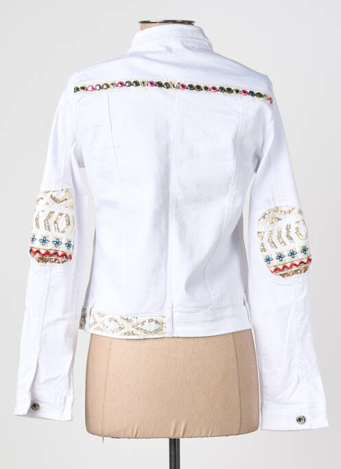 Veste casual col chemisier blanc ZAC & ZOE femme