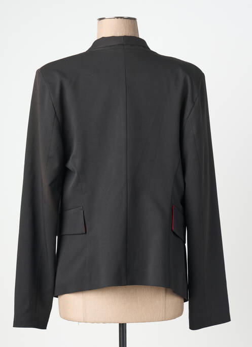 Veste casual coupe droite noir HIPPOCAMPE femme