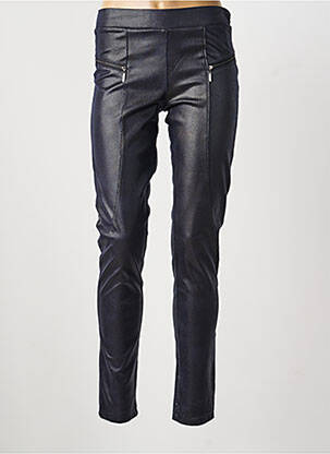 Pantalon slim taille élastique taille normale bleu CHARMING GIRL femme