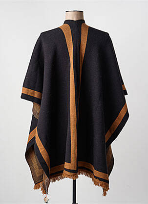 Poncho col v noir MM SWEET femme