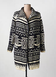 Gilet manches longues stretch noir DN FASHION femme