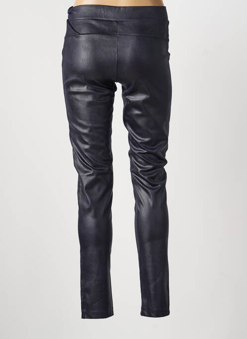 Pantalon slim taille élastique taille normale bleu CHARMING GIRL femme