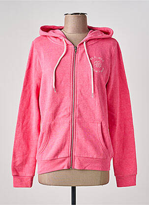 Veste casual col rond rose CACHE CACHE femme