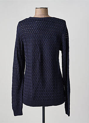 Pull stretch manches longues bleu CACHE CACHE femme