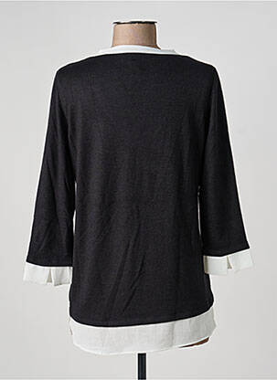 Top stretch manches longues noir PHILDAR femme