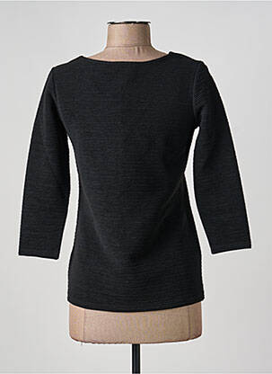 Pull coupe cintrée manches longues noir PHILDAR femme