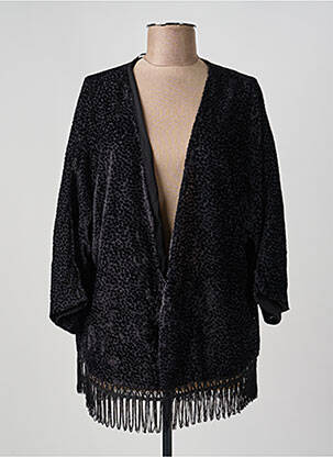 Veste casual fermeture boutonnée sur le devant noir PHILDAR femme