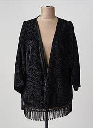 Veste casual fermeture boutonnée sur le devant noir PHILDAR femme