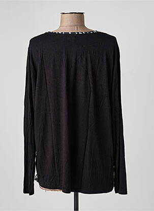 Top stretch manches longues noir PHILDAR femme