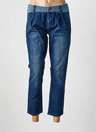 Jeans coupe slim tissage brut taille normale bleu BONOBO JEANS femme