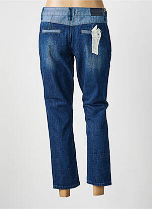 Jeans coupe slim tissage brut taille normale bleu BONOBO JEANS femme