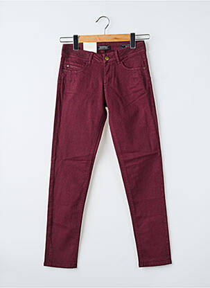 Jeans skinny tissage brut taille normale violet BONOBO JEANS femme