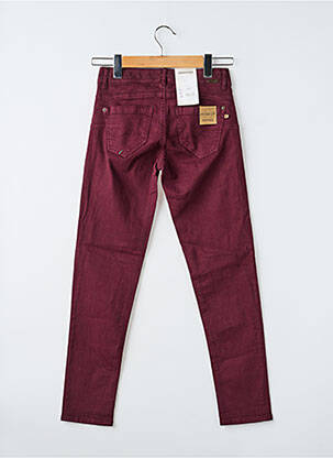 Jeans skinny tissage brut taille normale violet BONOBO JEANS femme