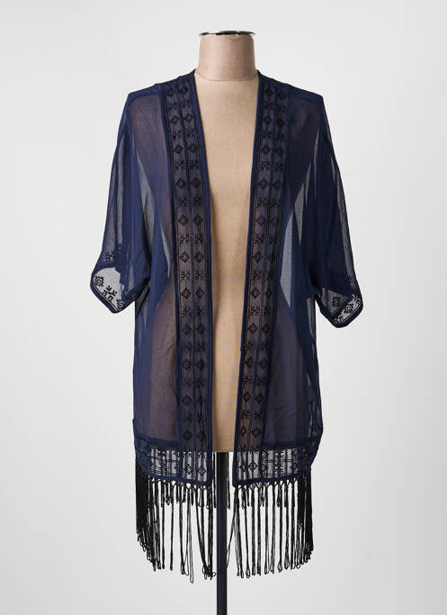 Veste casual coupe droite bleu PHILDAR femme