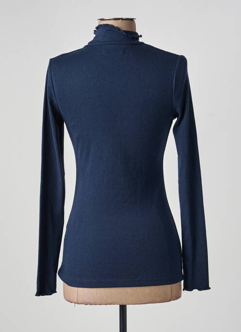 Top stretch manches longues bleu BONOBO JEANS femme