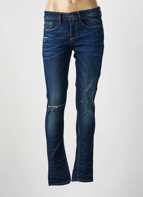 Jeans skinny tissage brut taille normale bleu BONOBO JEANS femme