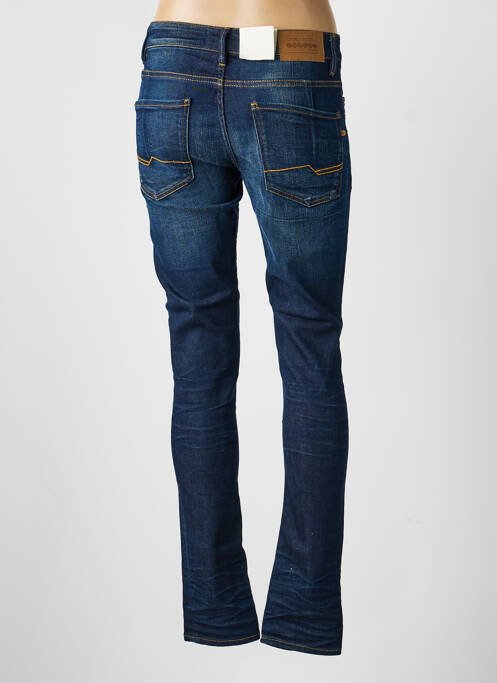 Jeans skinny tissage brut taille normale bleu BONOBO JEANS femme