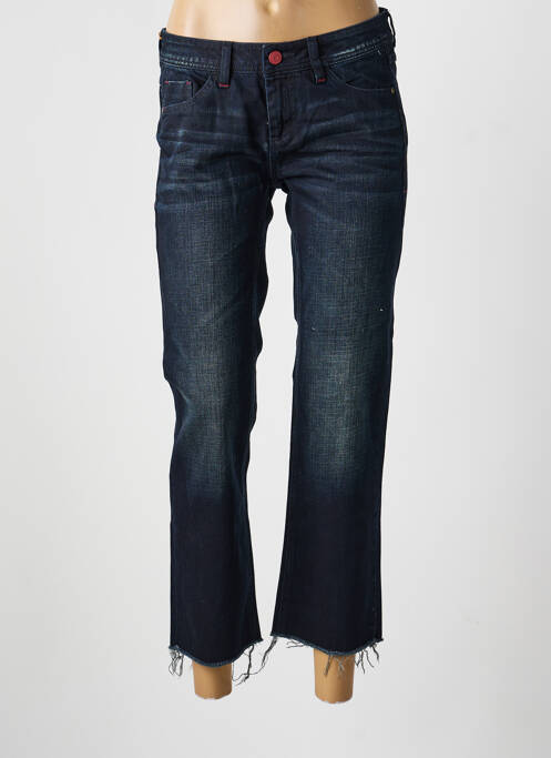 Jeans coupe droite taille normale taille normale bleu BONOBO JEANS femme