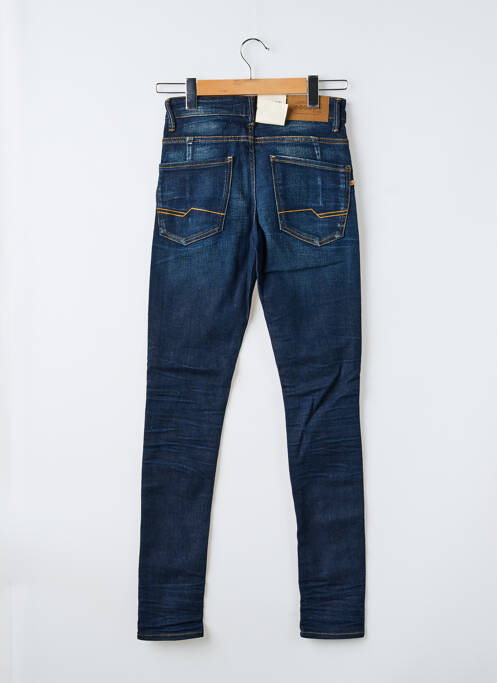 Jeans coupe slim effet usé délavé taille normale bleu BONOBO JEANS femme