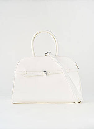 Sac forme trapèze forme trapèze blanc LAPHRODITE femme