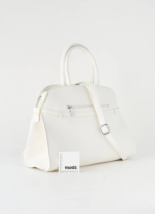 Sac forme trapèze forme trapèze blanc LAPHRODITE femme