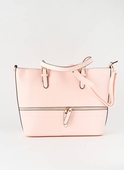 Sac forme trapèze forme trapèze rose ELEGANCI femme