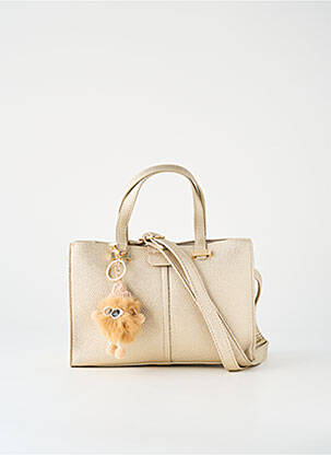 Sac multipoches forme rectangulaire or LAPHRODITE femme