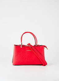Sac multipoches forme rectangulaire rouge LAPHRODITE femme