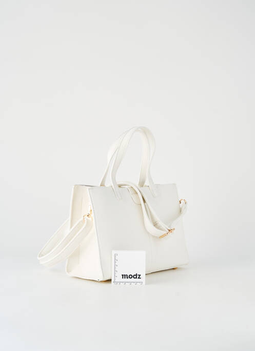 Sac multipoches forme rectangulaire blanc LAPHRODITE femme