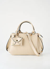 Sac multipoches beige LAPHRODITE femme