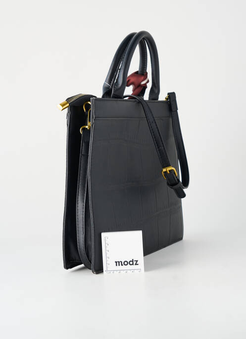 Sac multipoches forme rectangulaire noir FEELOOK femme