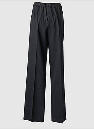 Pantalon large fermeture zippée sous rabat boutonné taille normale noir MARINA RINALDI femme