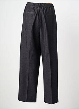 Pantalon large fermeture zippée sous rabat boutonné taille normale noir MARINA RINALDI femme
