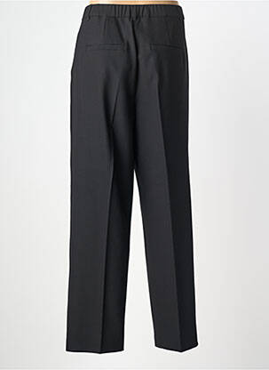 Pantalon large tissage popeline taille normale noir MARINA RINALDI femme
