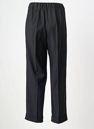 Pantalon large fermeture zippée sous rabat boutonné taille normale noir MARINA RINALDI femme