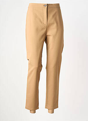 Pantalon 7/8 stretch taille normale marron MARINA RINALDI femme