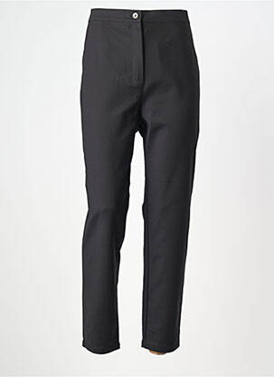 Pantalon droit stretch taille normale noir MARINA RINALDI femme