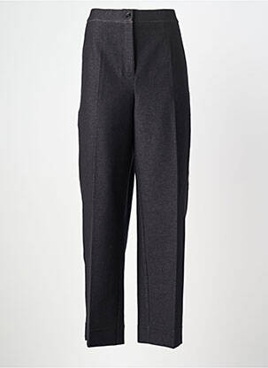 Pantalon large fermeture zippée sous rabat boutonné taille normale noir MARINA RINALDI femme