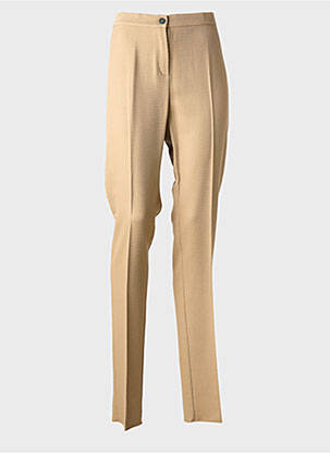 Pantalon slim stretch taille normale beige MARINA RINALDI femme