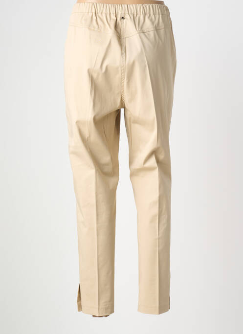 Pantalon 7/8 stretch taille normale beige MARINA RINALDI femme