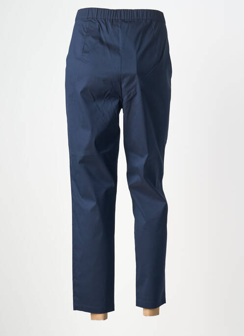 Pantalon 7/8 stretch taille normale bleu MARINA RINALDI femme