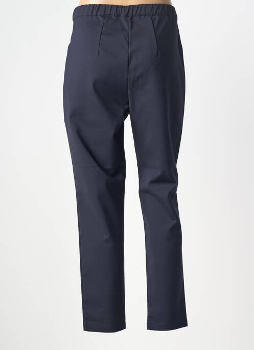 Pantalon 7/8 stretch taille normale bleu MARINA RINALDI femme
