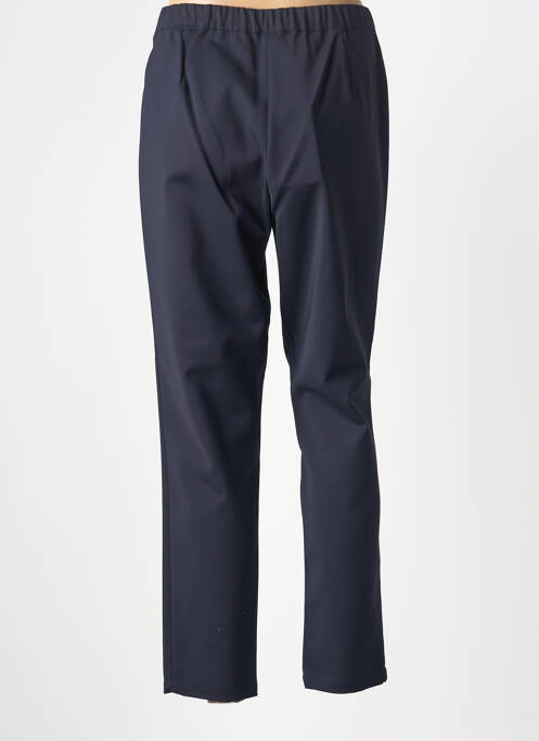 Pantalon 7/8 stretch taille normale bleu MARINA RINALDI femme