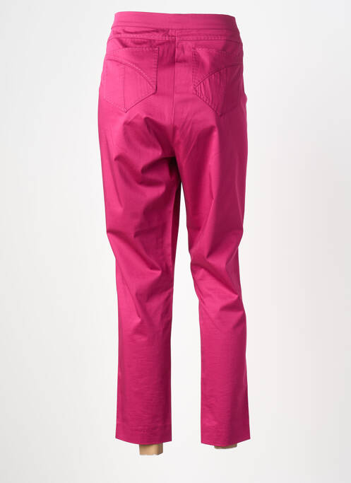 Pantalon 7/8 stretch taille normale rose MARINA RINALDI femme